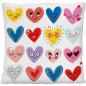 Preview: Plüschkissen »Herzen«