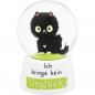Preview: Schneekugel »schwarze Katze«