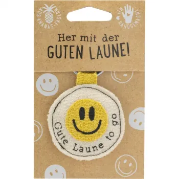 Preview: Schlüsselanhänger »Gute Laune to go«