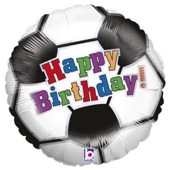 Ballon - Fußball Happy Birthday