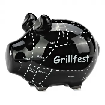Sparschwein Kleinschwein, Grillfest