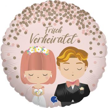 Ballon - Braut und Bräutigam