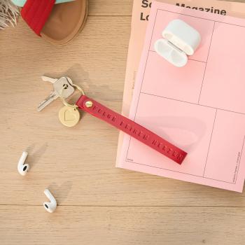 Preview: Schlüsselanhänger. Schlüsselband "Folge deinem Herzen"