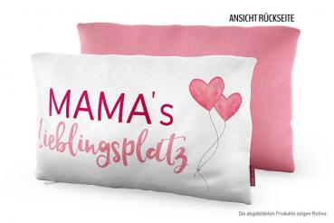 Kissen 25x40 Mama´s Lieblingsplatz