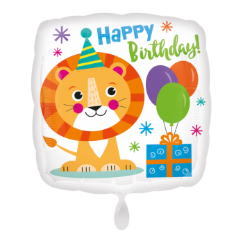 Ballon - Löwe Birthday - Happy Lion