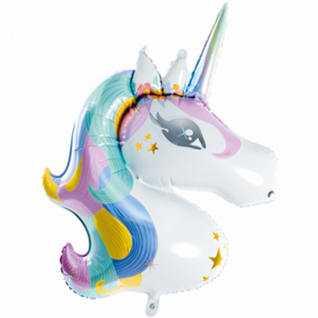 Ballon XXL - Pastel Unicorn Einhorn