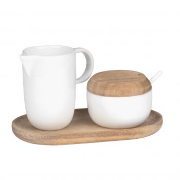 Guten Morgen. Kännchen und kleine Dose "Milch und Zucker"