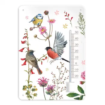 Thermometer Zeit für Harmonie (Vögel)