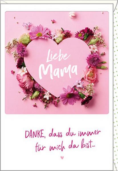 Grußkarte Liebe Mama