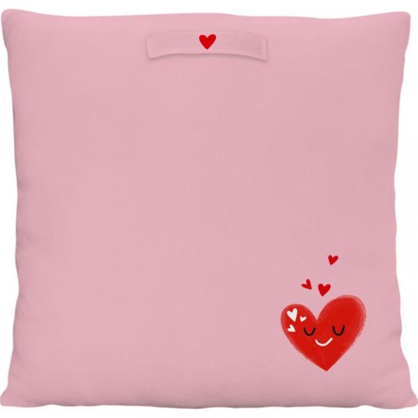 Plüschkissen »Herzen«