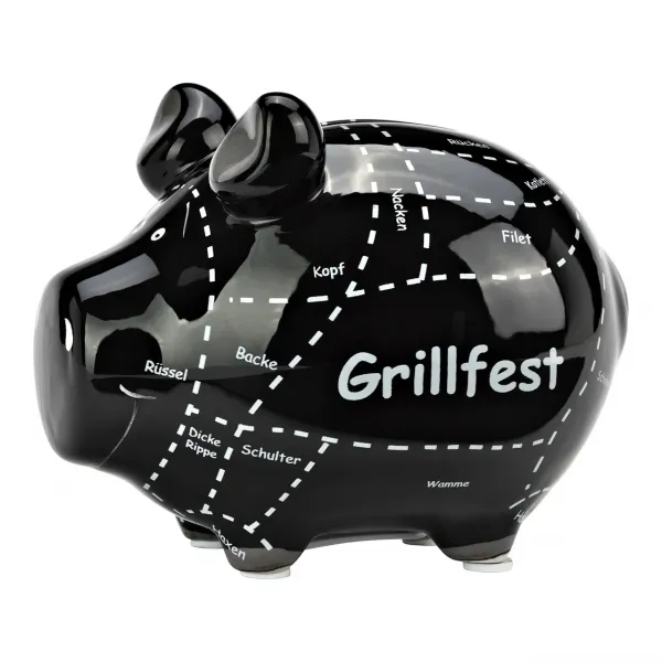 Sparschwein Kleinschwein, Grillfest