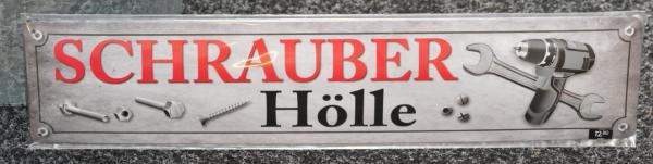 Straßenschild Schrauber Hölle