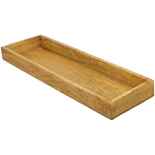 Tablett Dost, Holz, 50x14x5 cm