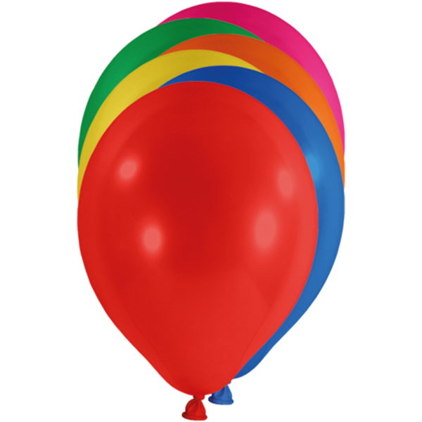 100 Luftballons - Ø 30cm - Bunt