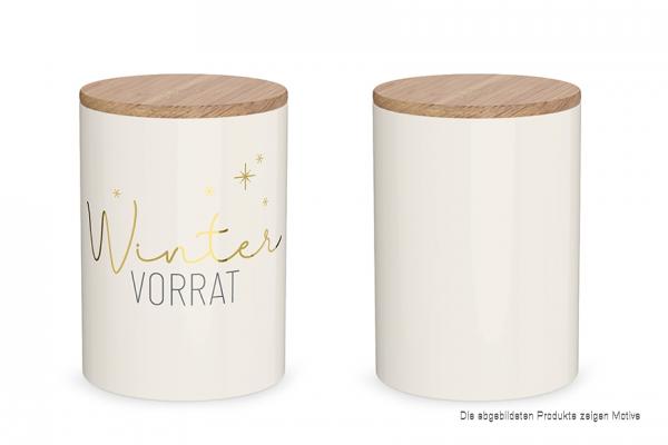 Vorratsdose Kristall "Winter Vorrat"