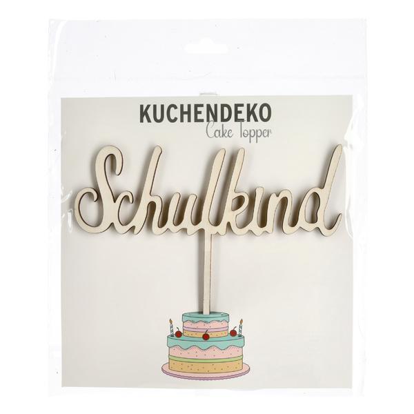Kuchendeko, Cake Topper, Schulkind