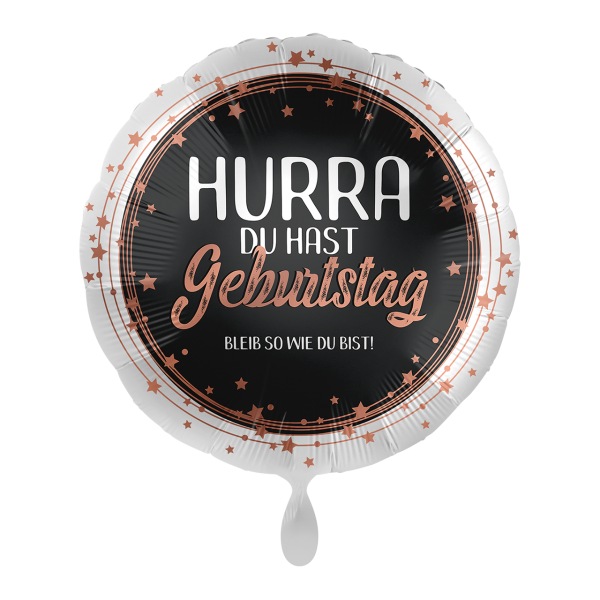 Ballon - Hurra Geburtstag