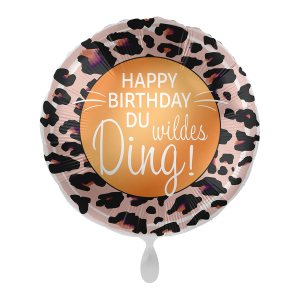Ballon - Happy Birthday Du wildes Ding Ballon - Happy Birthday Du wildes Ding