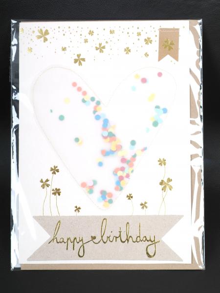 Riesenkarte (Din A4) Happy Birthday