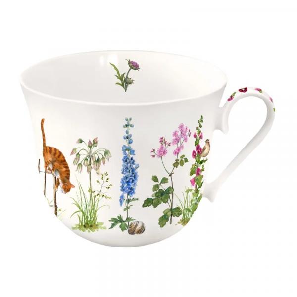 Tasse Stockrosen